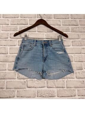 American Eagle Mom Jean Denim Shorts Women's 00